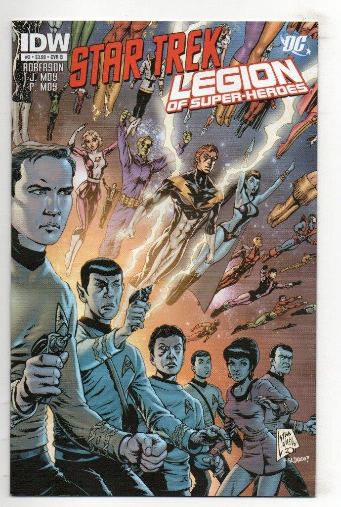 Star Trek Legion of Super-Heroes #4 Cover A