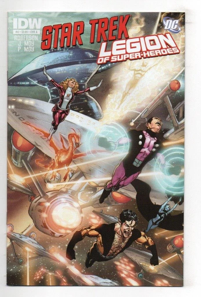Star Trek Legion of Super-Heroes #4 Cover A
