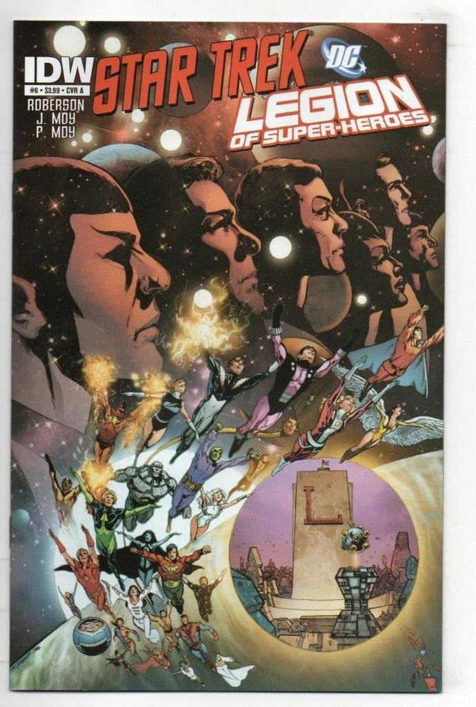 Star Trek Legion of Super-Heroes #6 Cover A