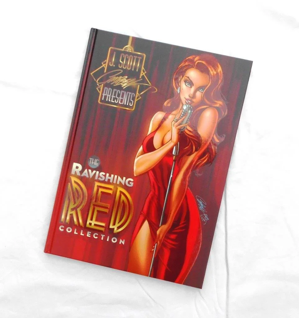 J. Scott Campbell: The Ravishing Red  Signed HC