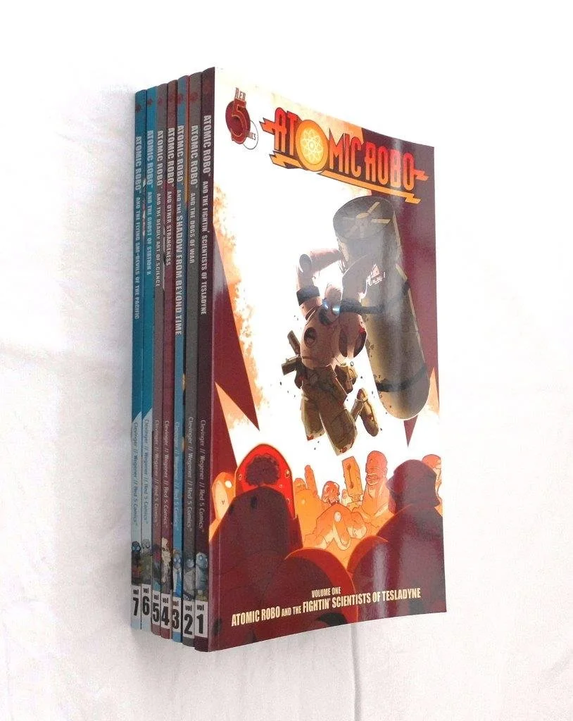 Atomic Robo Volume 1-7 TPB Bundle