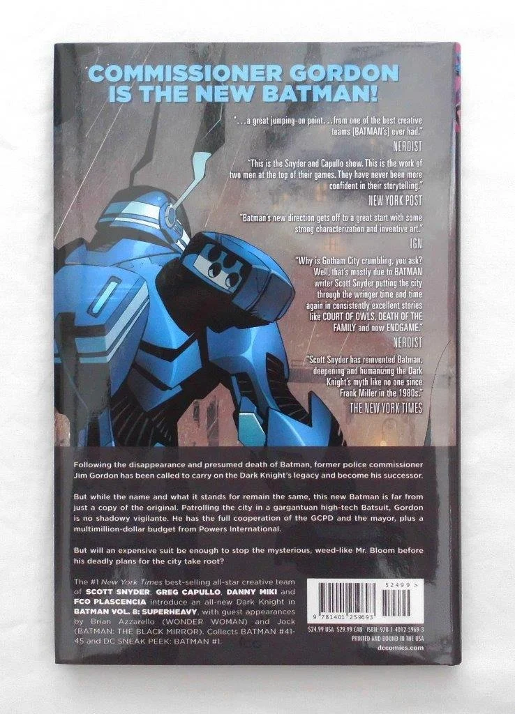 Batman Volume 8: Superheavy HC — Lucky Target Comics