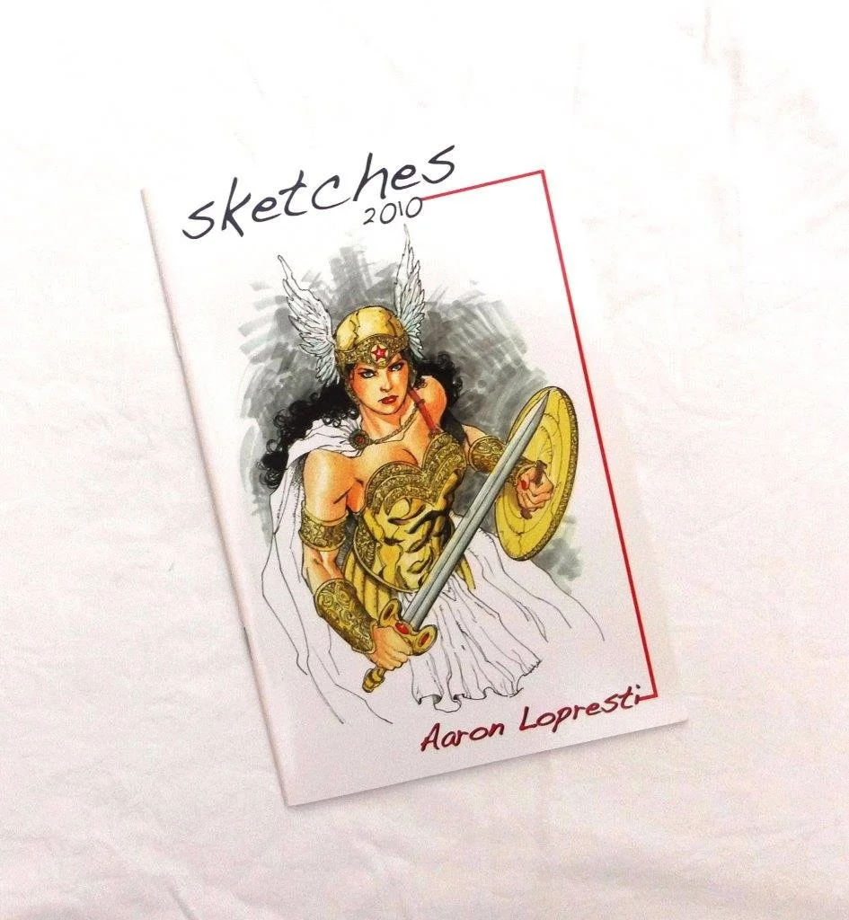 Aaron Lopresti: Sketches 2010 Signed Edition