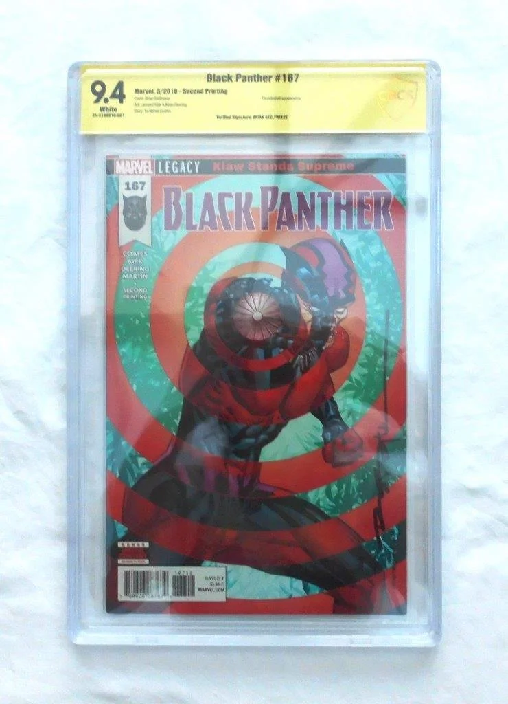 Black Panther #167 CBCS 9.4 Signed Brian Stelfreeze
