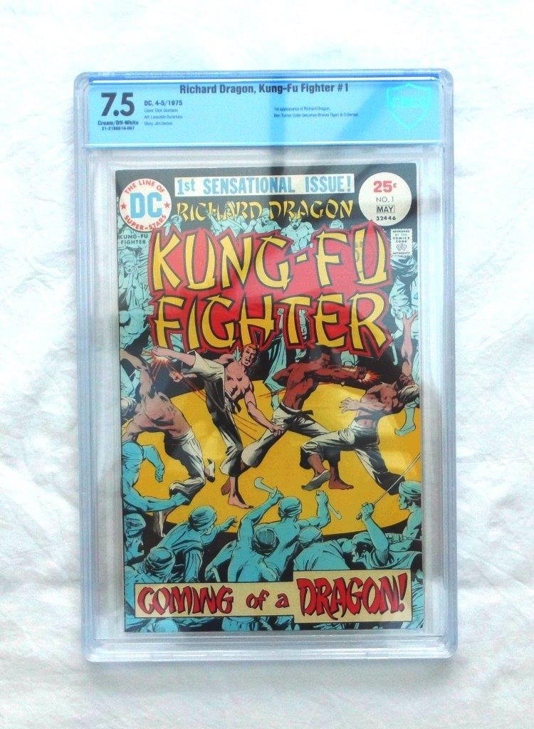 Richard Dragon, Kung-Fu Fighter #1 CBCS 7.5