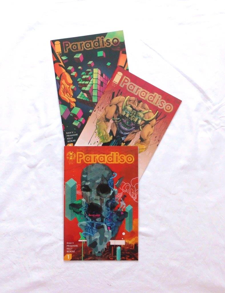 Paradiso #1-3 (of eight)