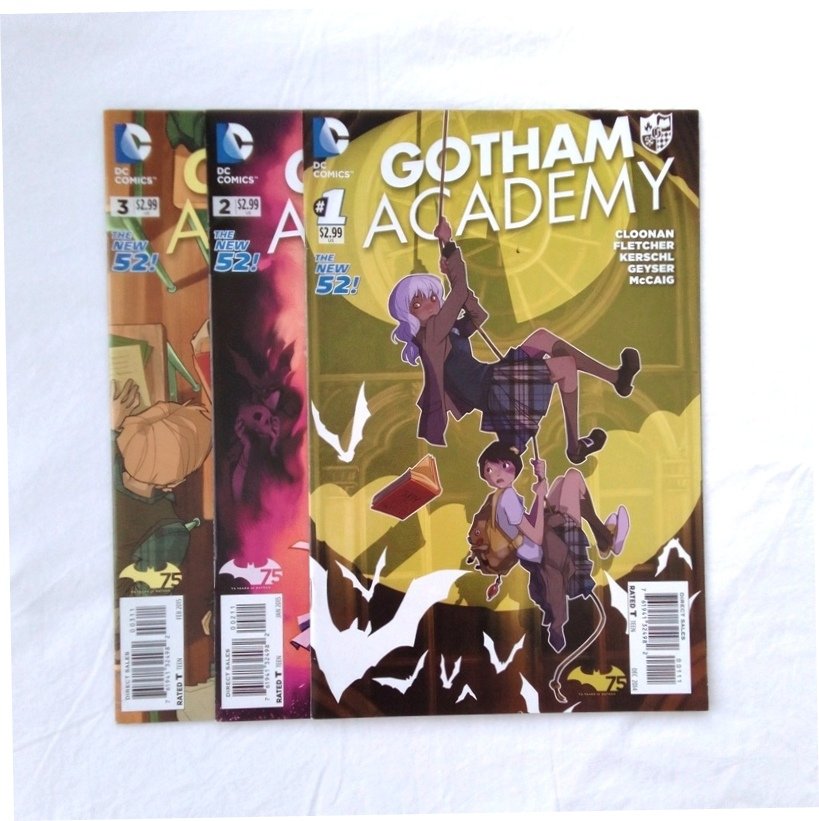 Gotham Academy #1-3 Consecutive Run