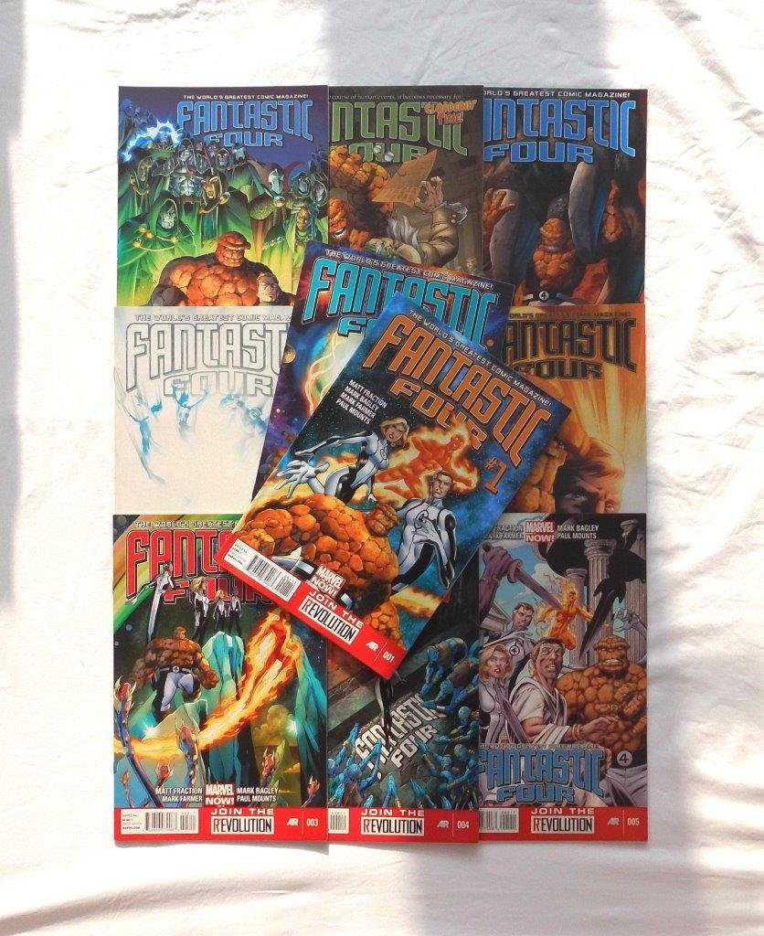 Fantastic Four Series 4 #1-10, 12 Broken Run