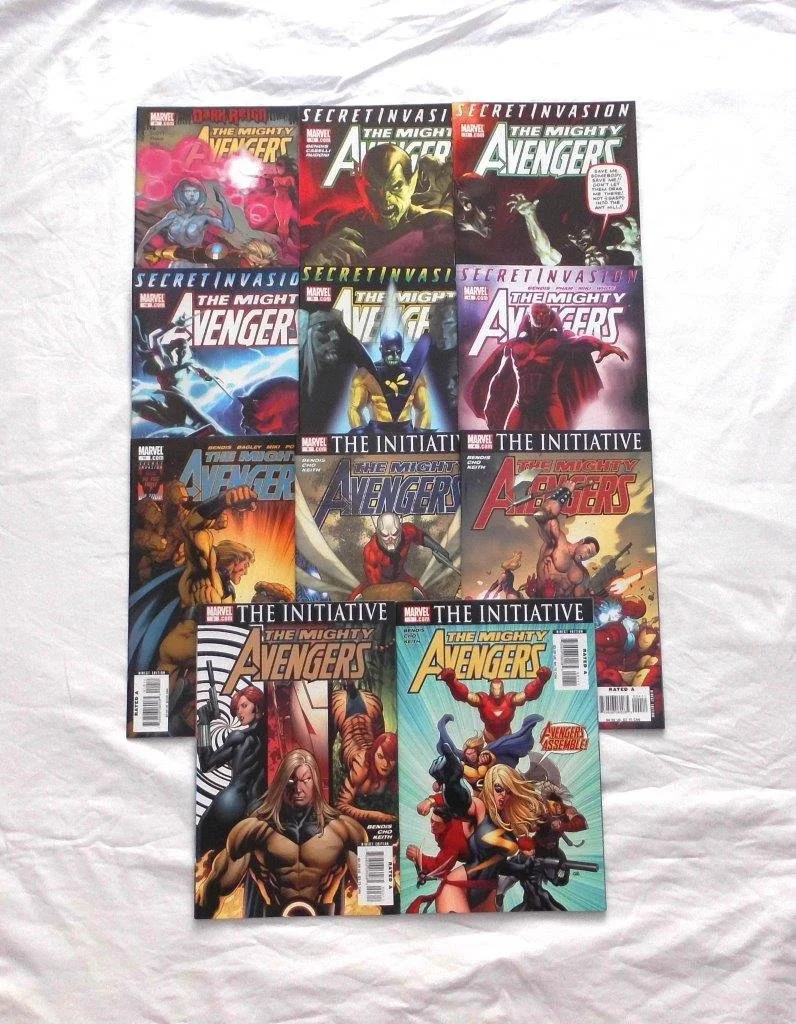 Mighty Avengers Series 1 #1, 3-5, 10, 14-18, 21 Bundle