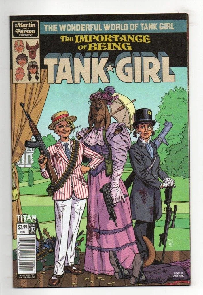 The Wonderful World Of Tank Girl #2 Cover B