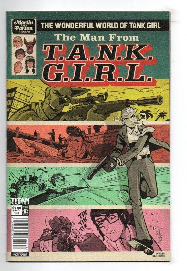 The Wonderful World Of Tank Girl #3 Cover A