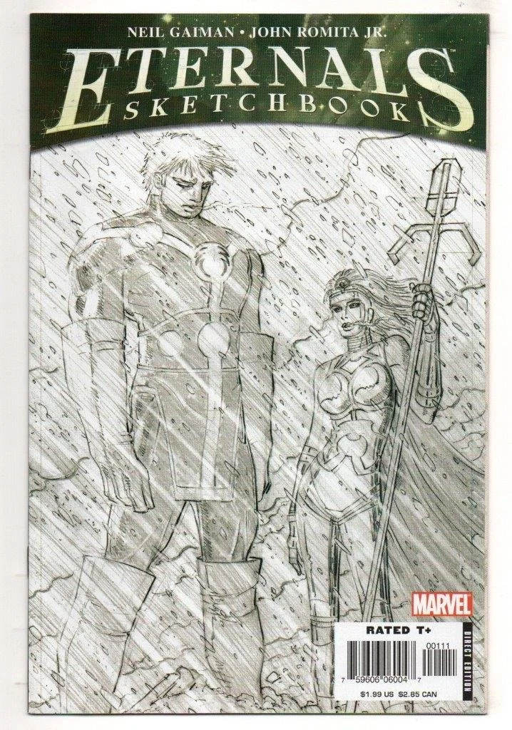 Eternals Series 3 Sketchbook
