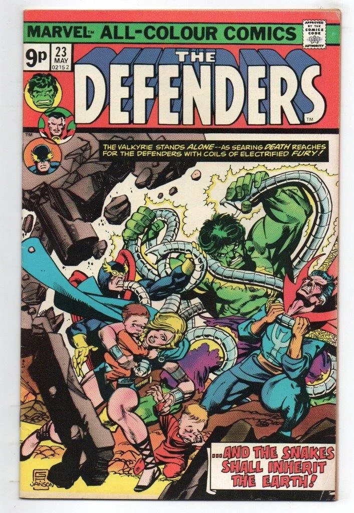 The Defenders Series 1 #23 Pence Copy