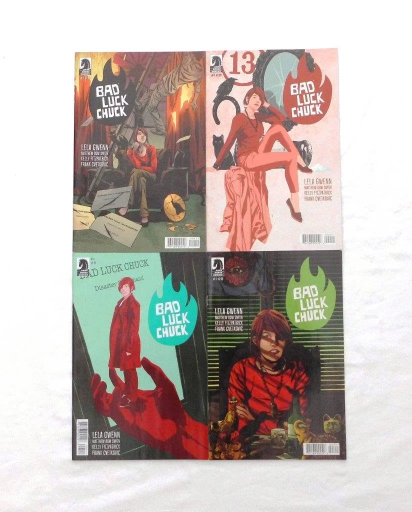 Bad Luck Chuck #1-4 Full Set