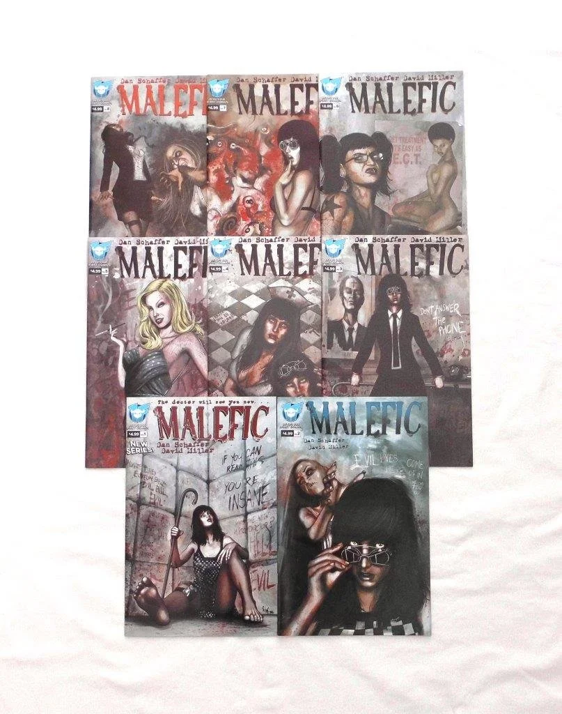Malefic #1-8 Full Set