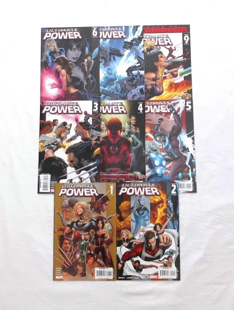 Ultimate Power #1-7, 9 (of nine) Bundle