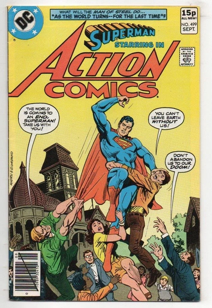 Action Comics Series 1 #499 Pence Copy