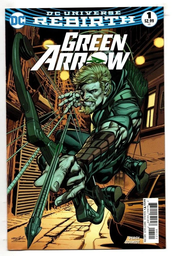 Green Arrow Series 5 #1 Adams and Nowlan Variant
