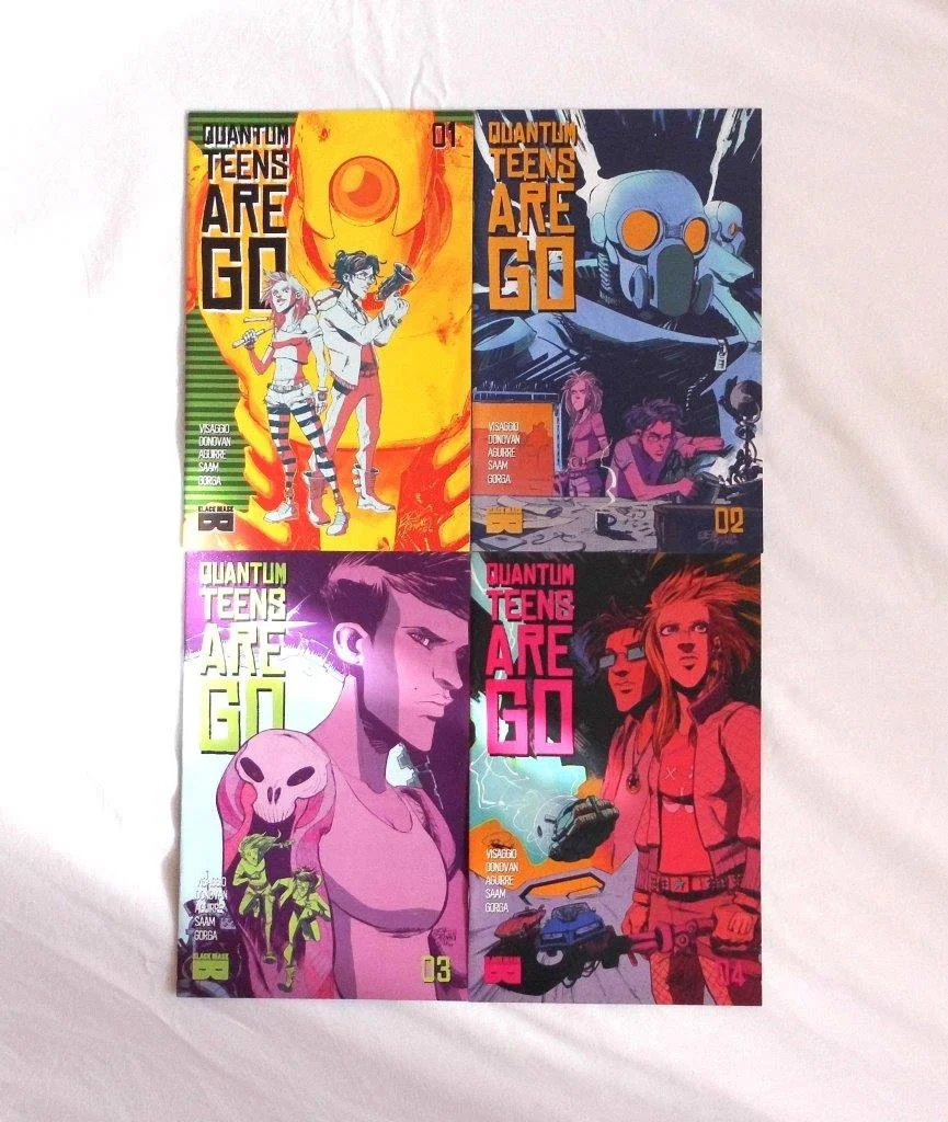Quantum Teens Go #1-4 Full Set