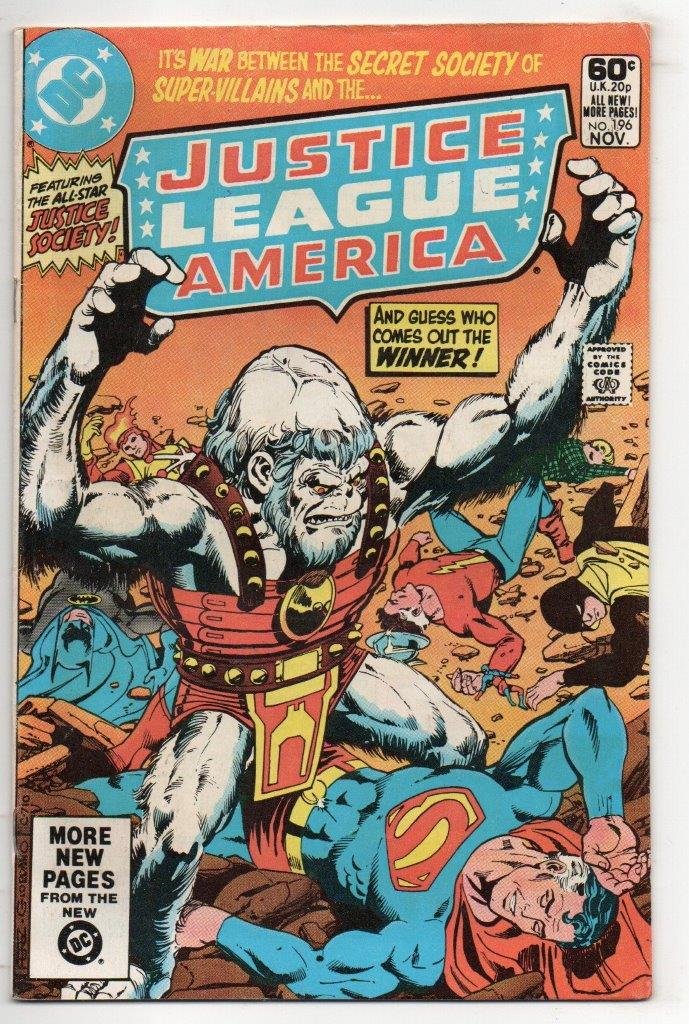 Justice League of America Series 1 #196