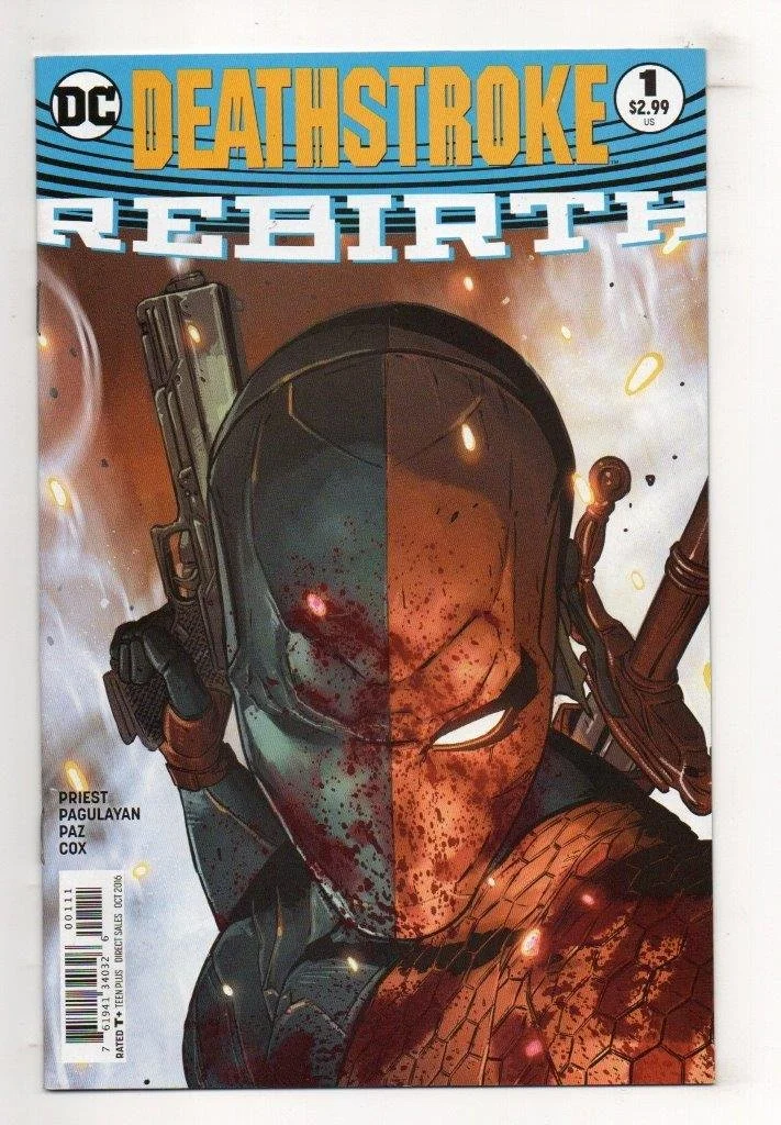 Deathstroke Rebirth #1 Aco Cover