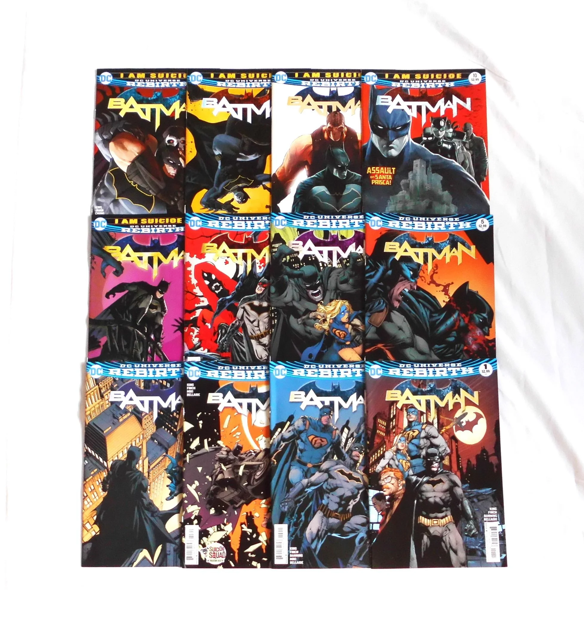 Batman Series 3 #1-6, 8-13 Bundle
