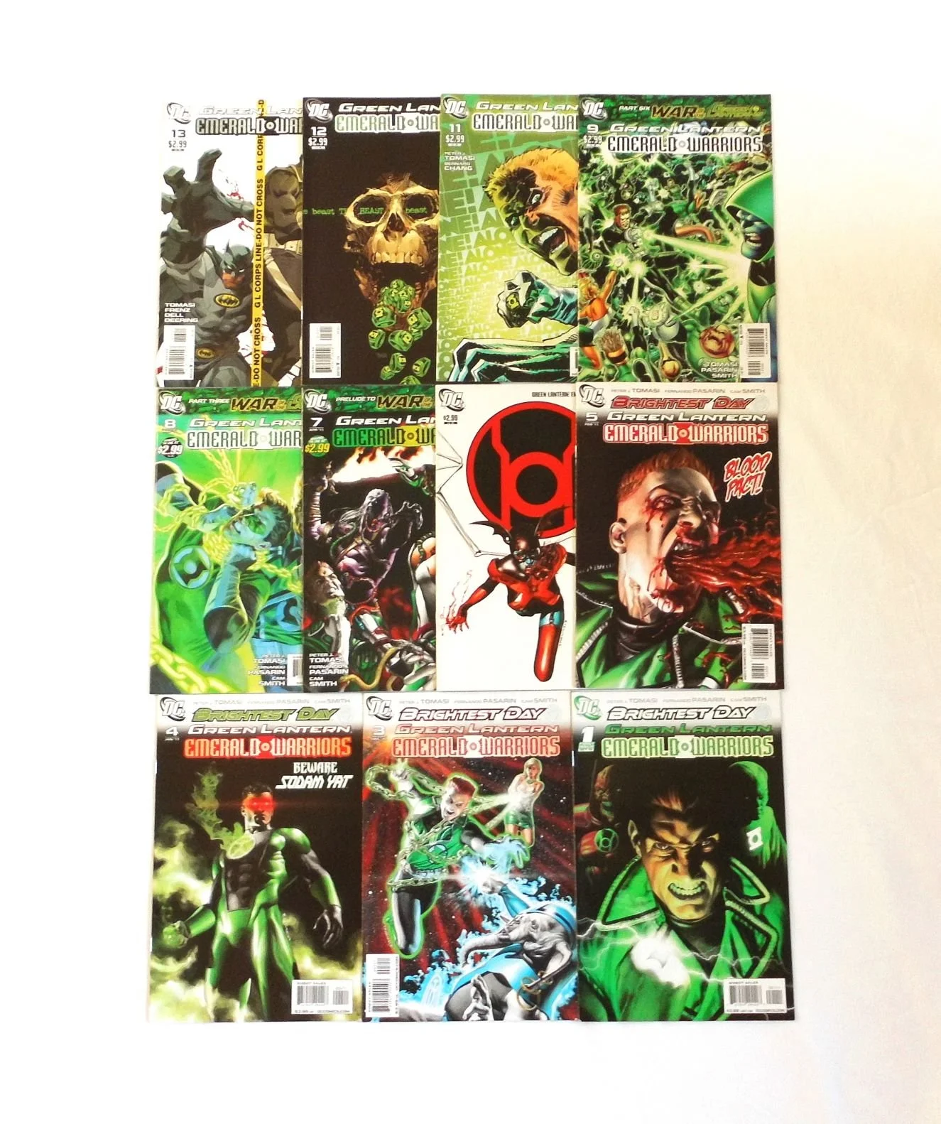 Green Lantern: Emerald Warriors x11 Bundle