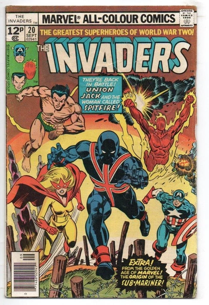 Invaders Series 1 #20 Pence Copy
