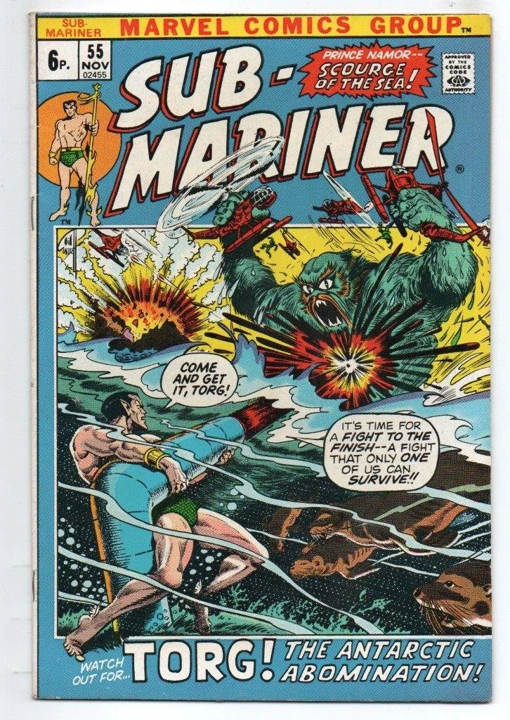 The Sub-Mariner Series 1 #55 Pence Copy