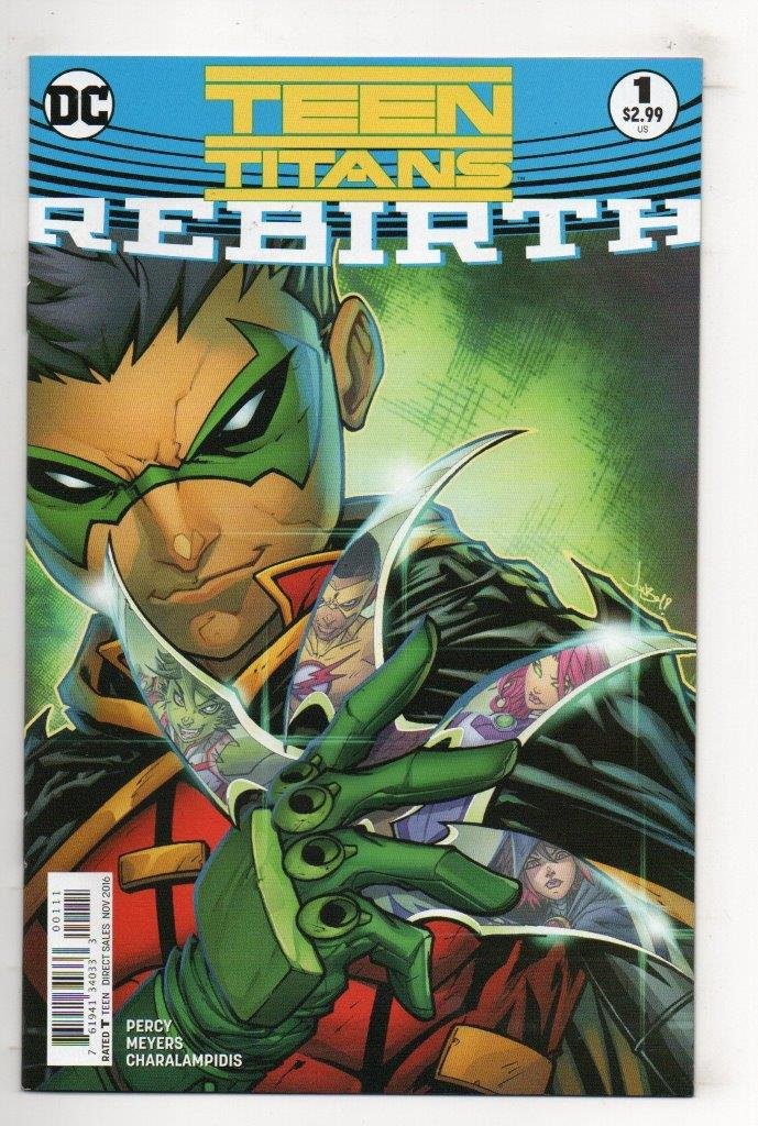 Teen Titans Rebirth One-Shot — Lucky Target Comics