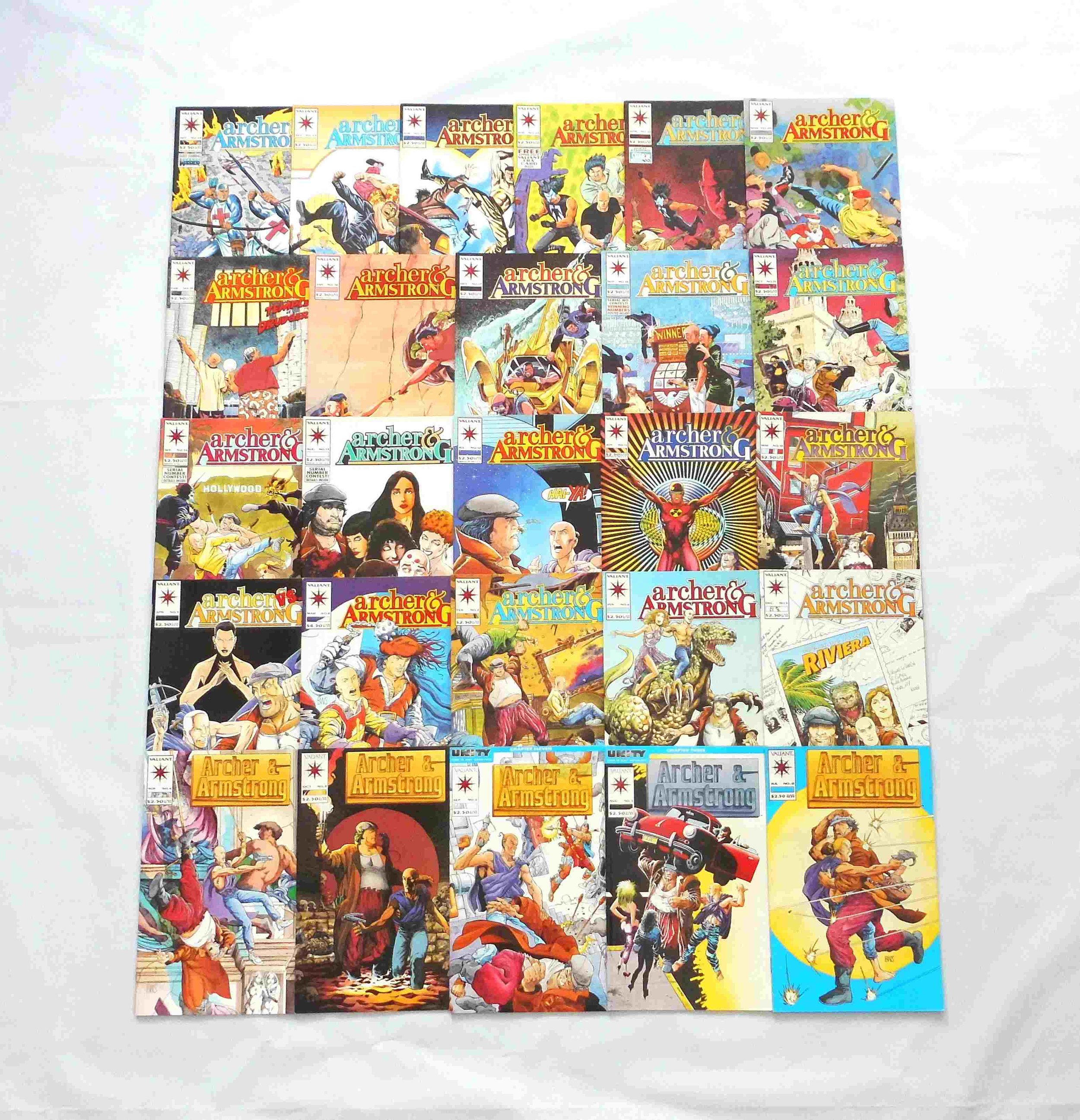 Archer and Armstrong x 26 Bundle