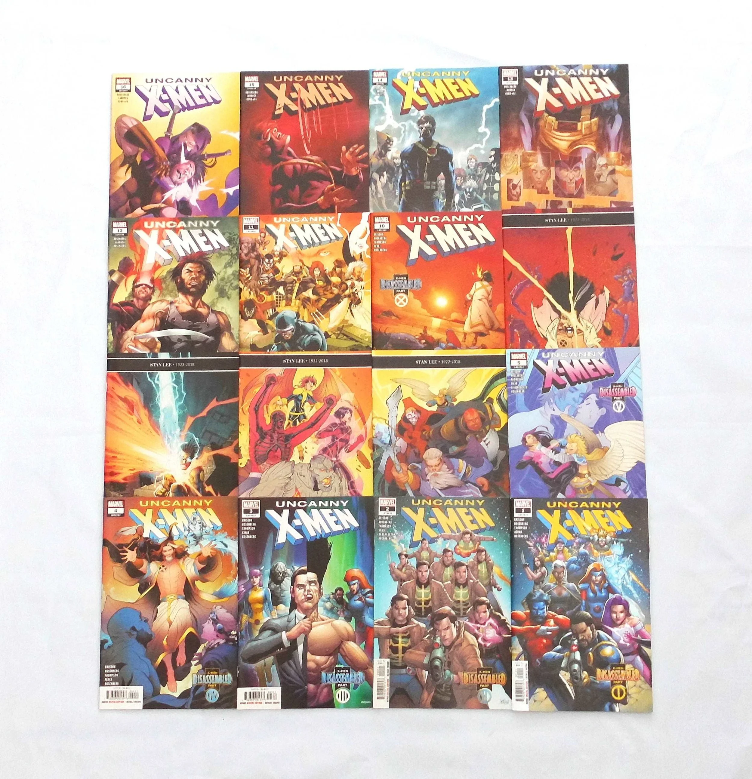 Uncanny X-Men Series 5 #1-16 (of twenty-two)