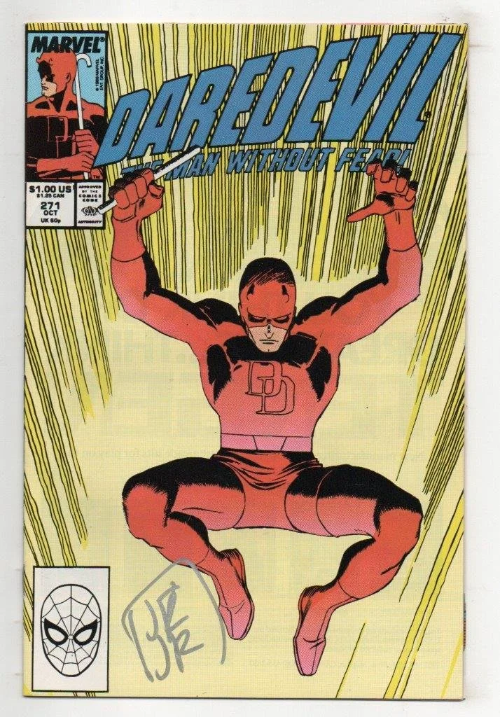 Daredevil Series 1 #271 Signed x Romita Jr.