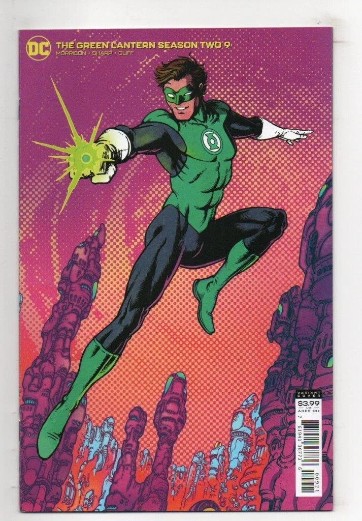 Green Lantern: Season Two #9 Burnham Variant