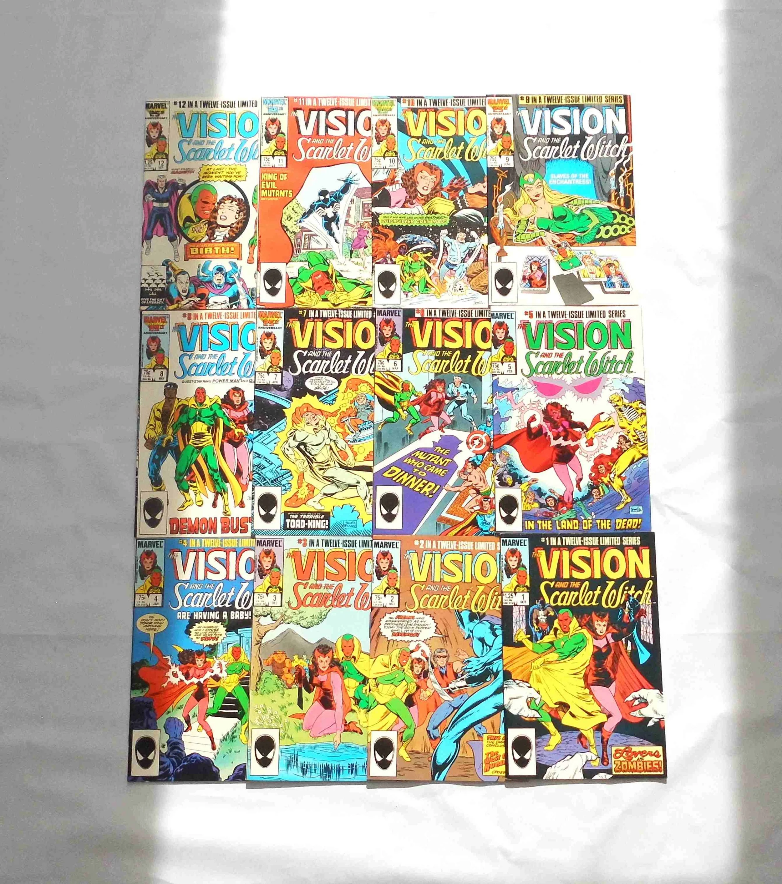 Vision and The Scarlet Witch Series 2 #1-12 Full Set