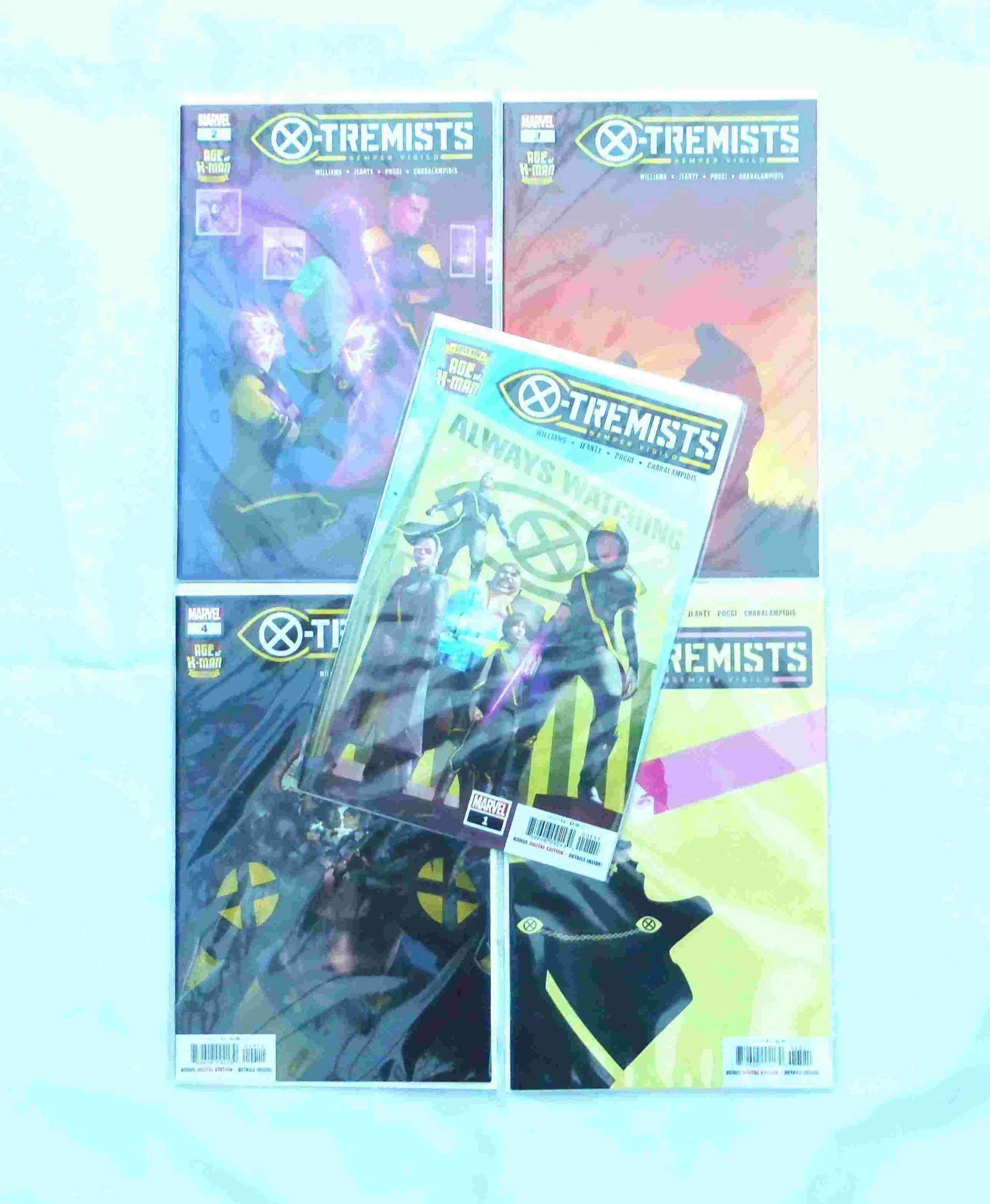 Age Of X-Men: X-Tremists #1-5 Full Set