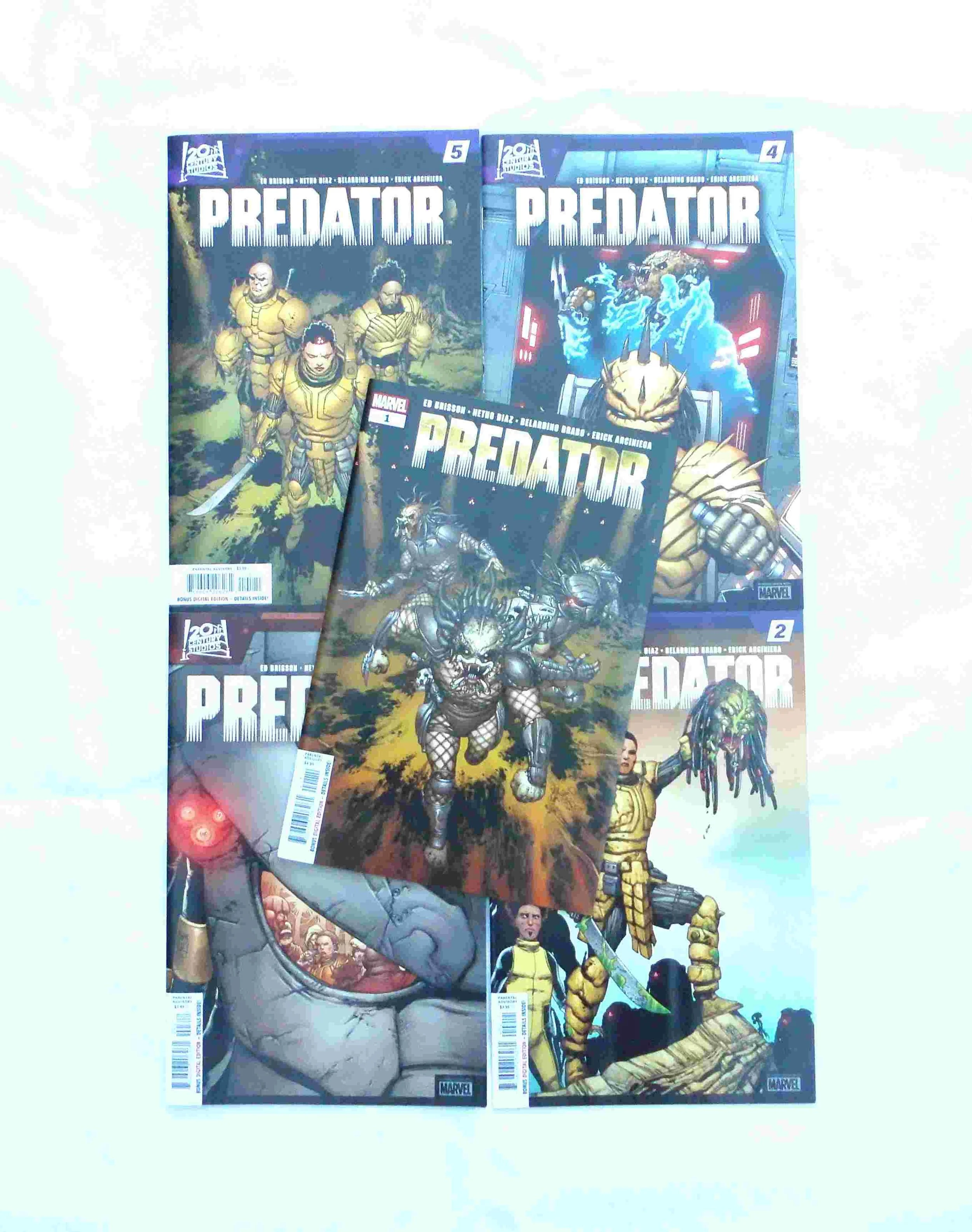Predator #1-5 Full Set