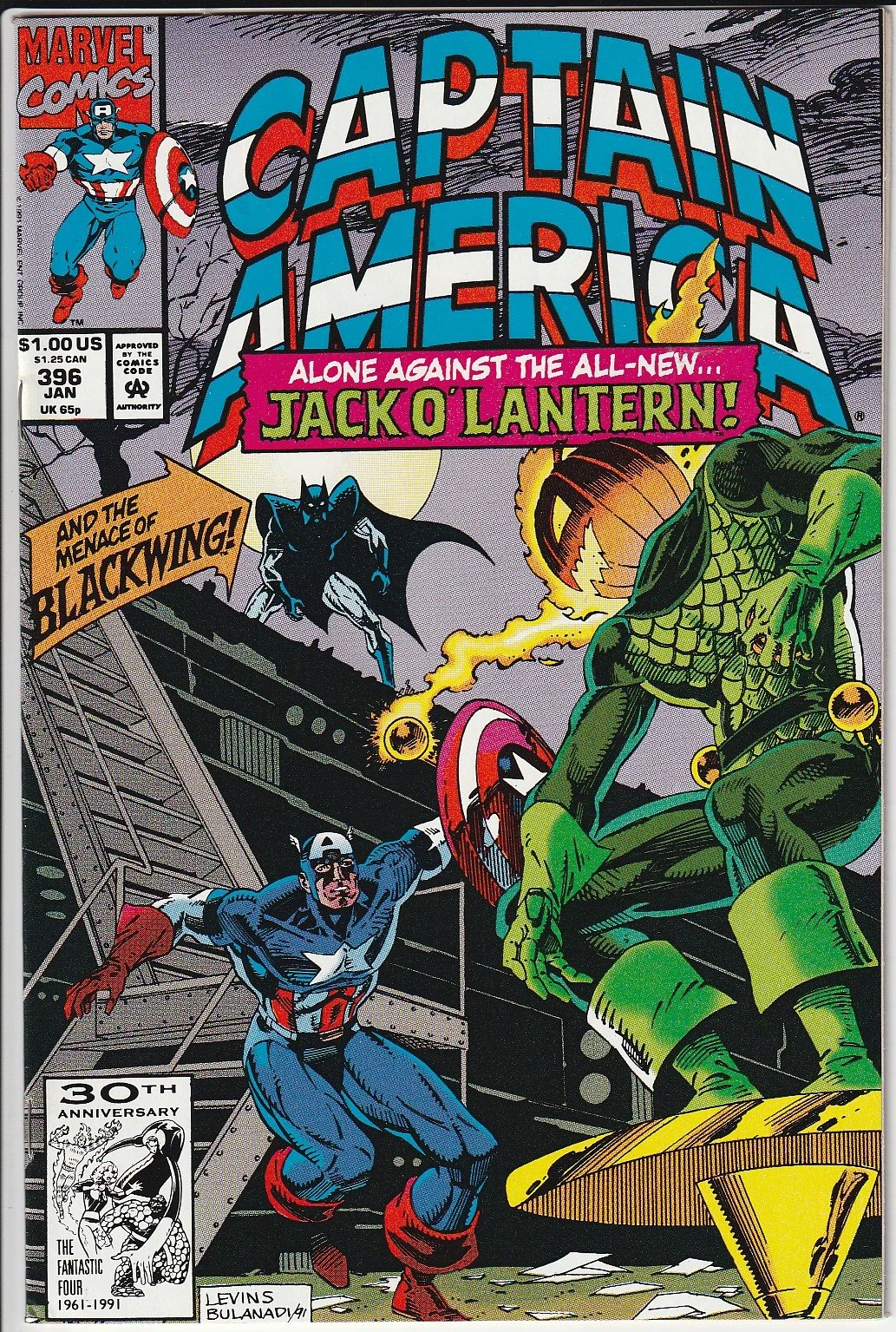 Captain America Series 1 #396