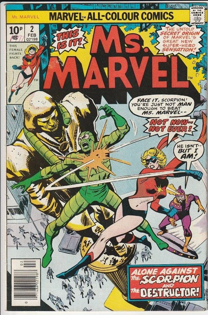 Ms Marvel Series 1 #2 Pence Copy