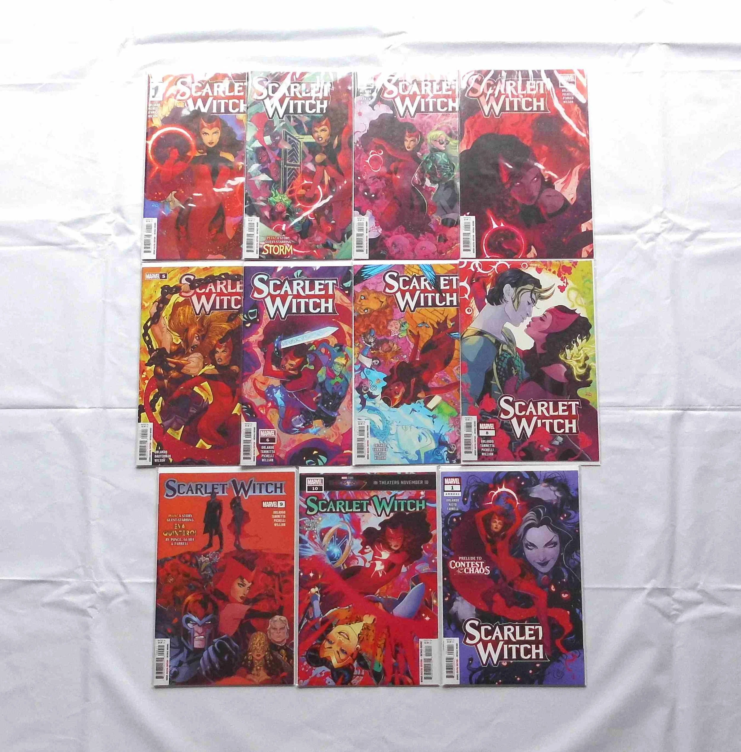 Scarlet Witch Series 3 #1-10 plus Annual Full Set