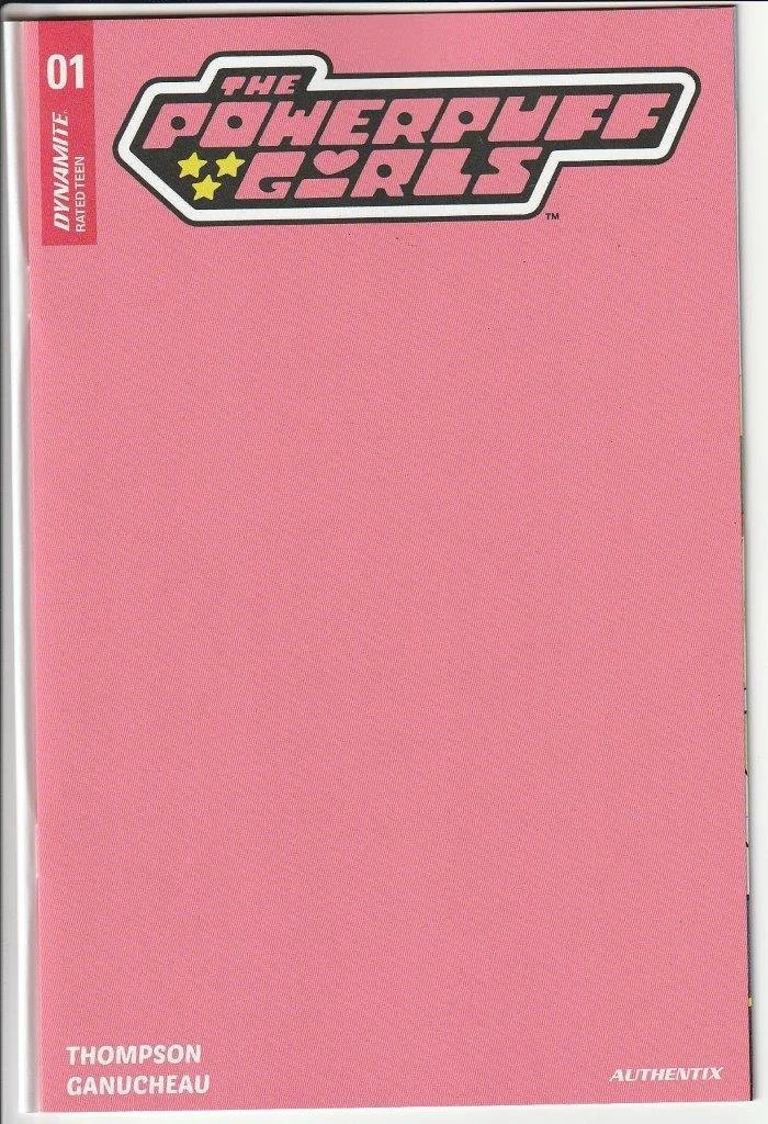 Powerpuff Girls #1 Blank Cover Variant
