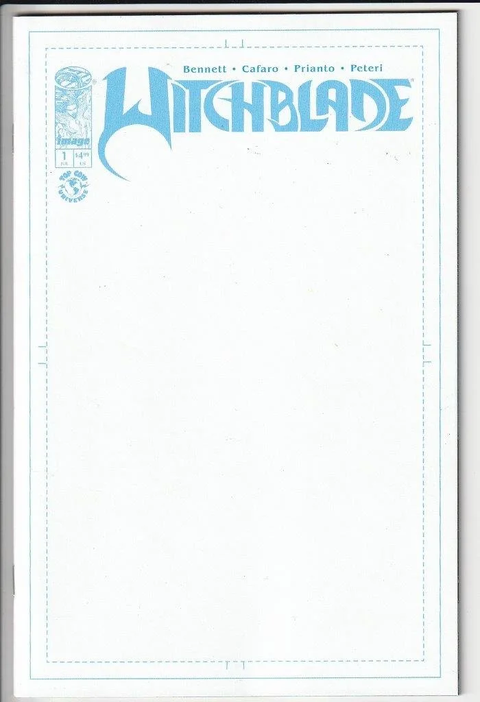 Witchblade Series 3 #1 Blank Cover Variant