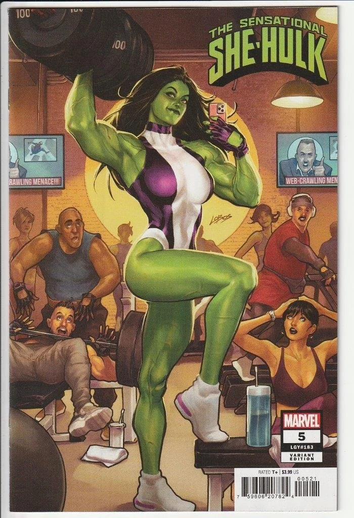 Sensational She-Hulk Series 2 #5 Villalobos Variant