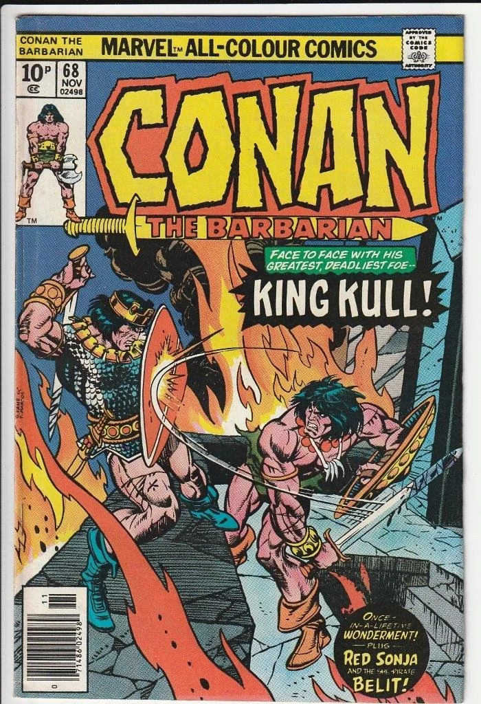 Conan The Barbarian #68 Pence Copy