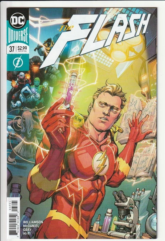 The Flash Series 5 #37 Porter and Hi-Fi Variant