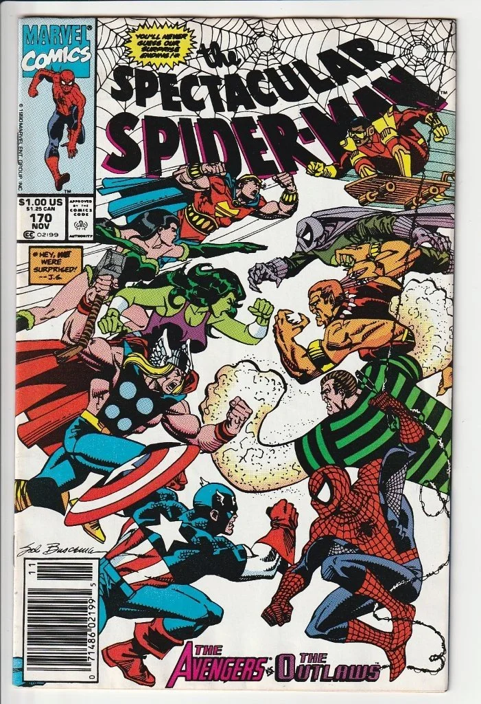 Spectacular Spider-Man Series 1 #170 Newsstand Edition