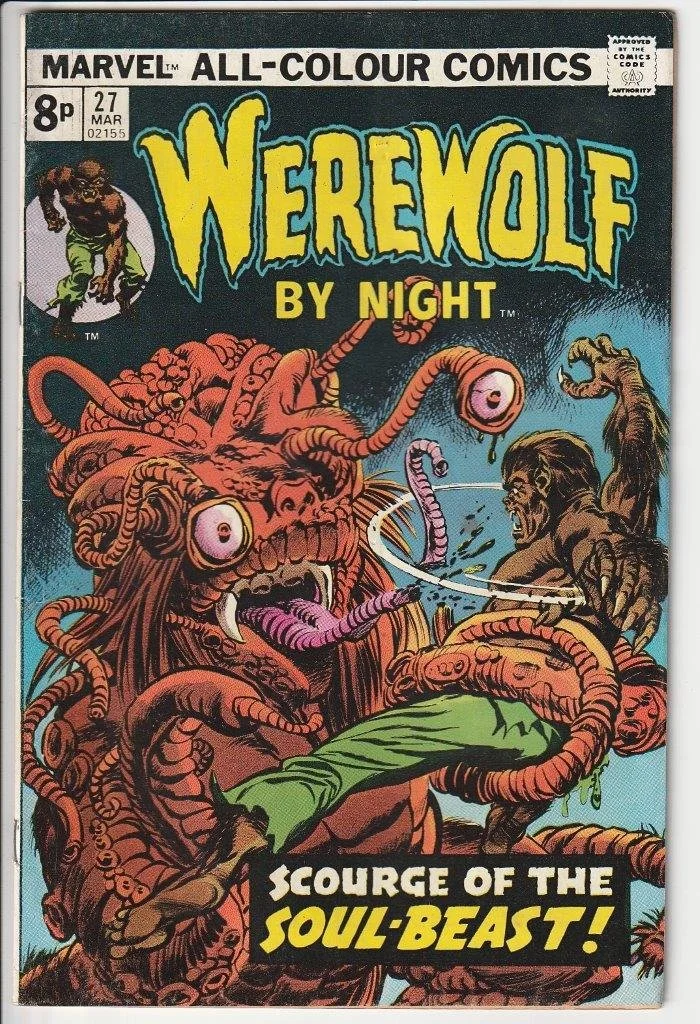 Werewolf By Night Series 1 #27 Pence Copy