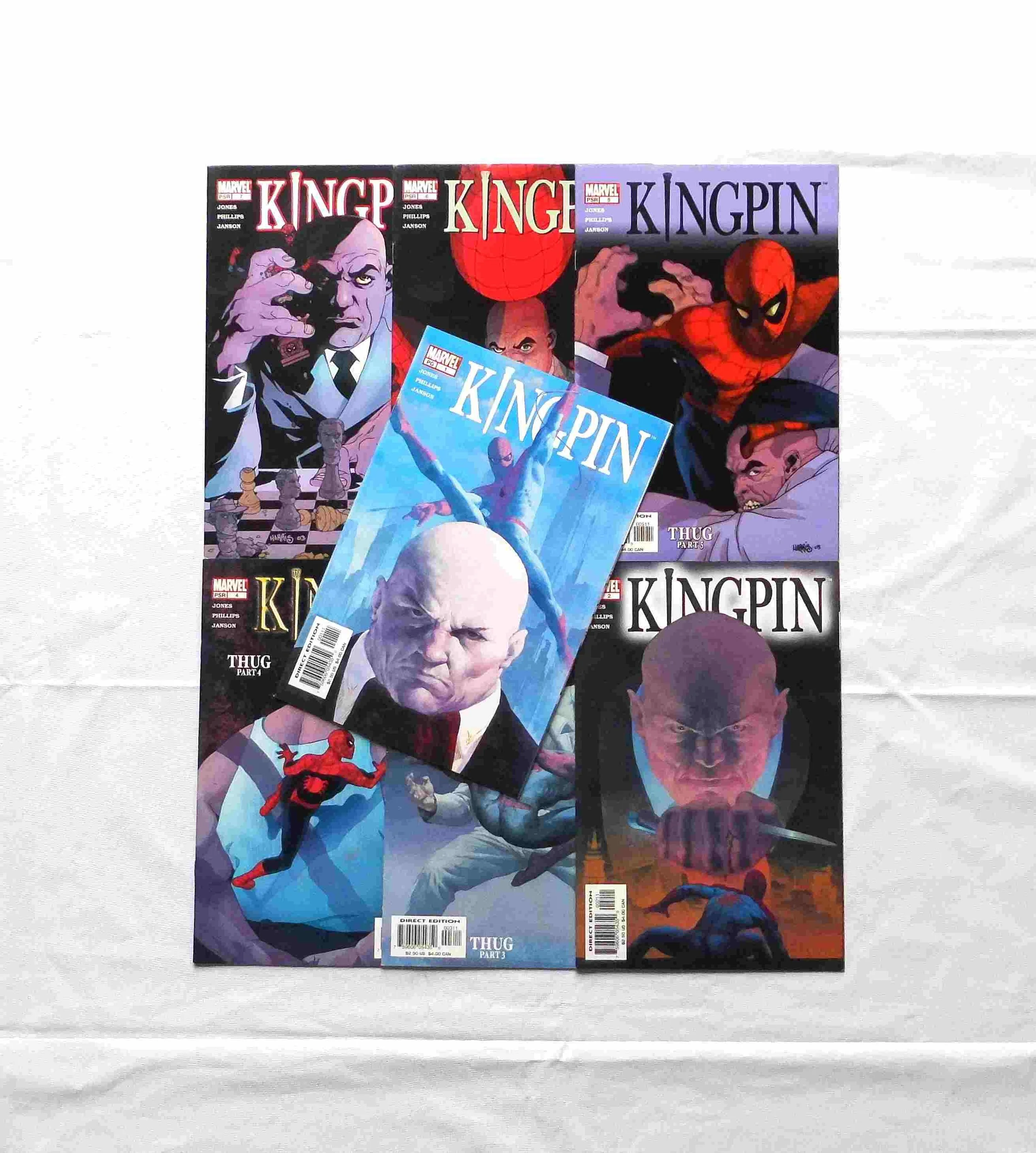 Kingpin Series 1 #1-7 Full Set