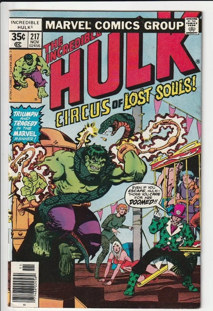 Incredible Hulk Series 1 #217