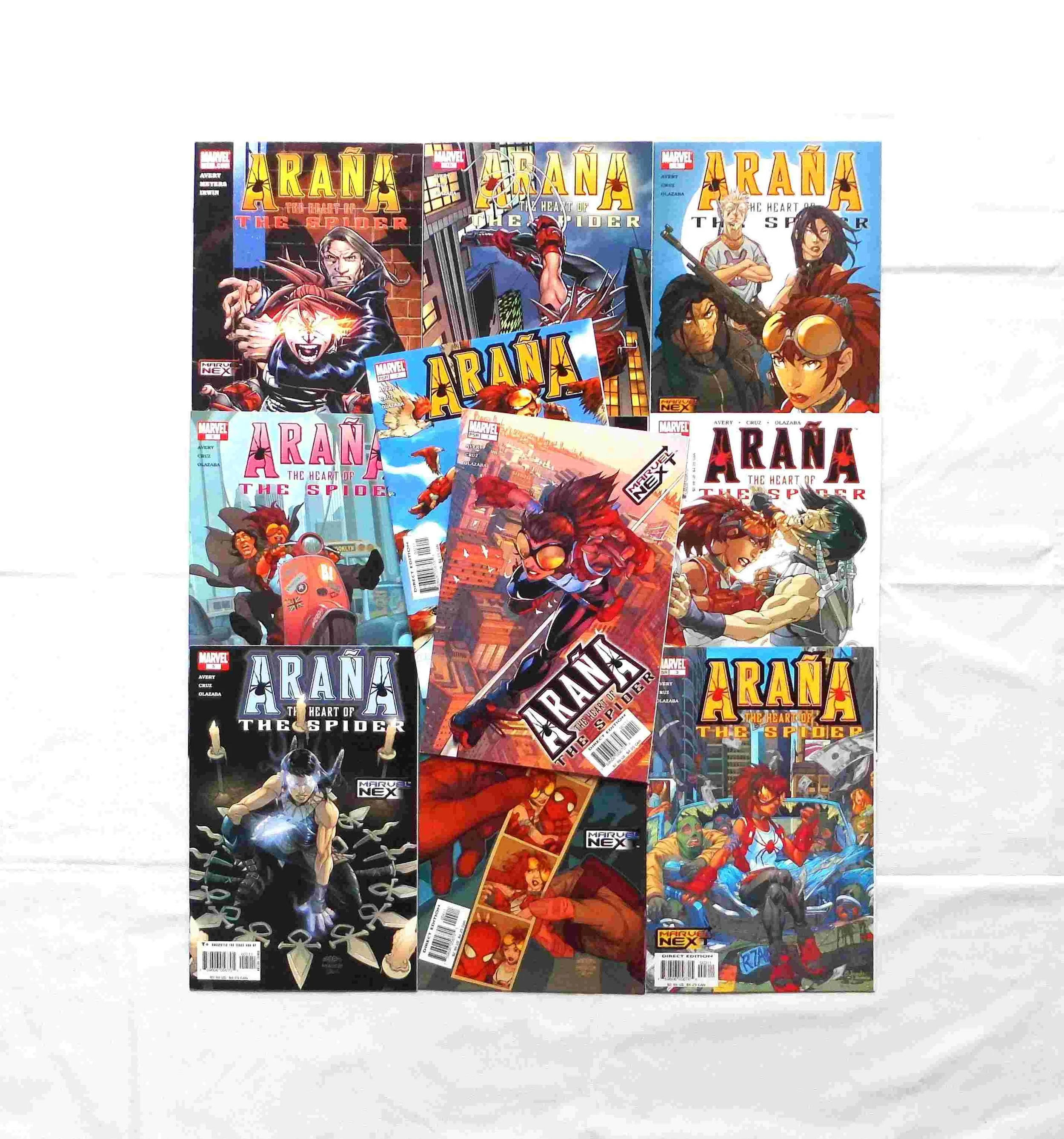 Arana: The Heart of the Spider #1-11 (of twelve) Run